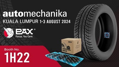 PAX將於0801-0803參加吉隆坡國際汽車零配件展覽會（Automechanika Kuala Lumpur）