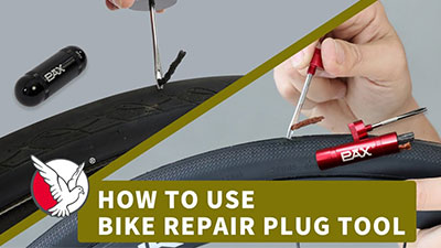How to Use Bike Repair Plug Tool｜Tubeless Puncture Repair