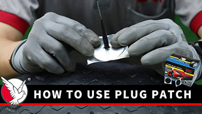 How to repair Tire with Plug Patch ｜The Best Way To Repair
