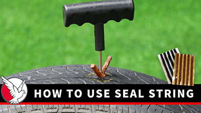 How to repair Tire with Seal String｜Effective To Repair a Tire Quickly
