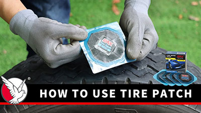 How to repair a Tire with Tire Patch ｜Quick to Fix a Hole Properly