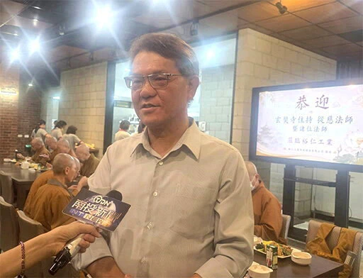 裕仁公司董事長蘇清豪對於永續經營發表感言。 郭芳伶/攝影