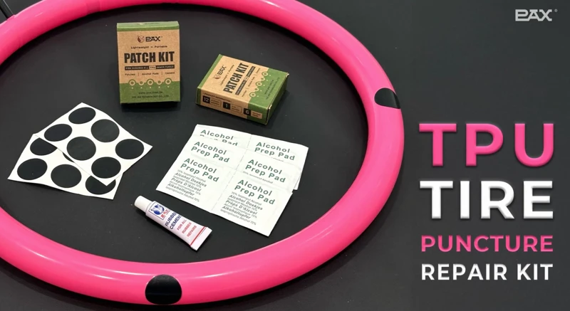 PAX Bicycle TPU Inner Tube Repair Kit Unboxing & DIY Repair