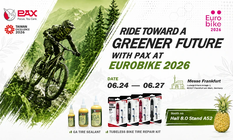 Ride Toward a Greener Future with PAX at EuroBike 2026