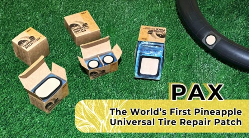 🍍 PAX — The World’s First Pineapple Universal Tire Repair Patch